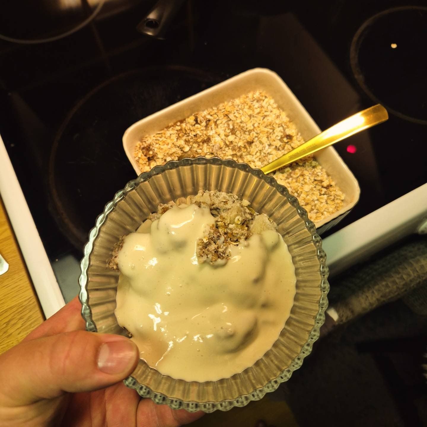 PROTEINBOOSTAD ÄPPLEDRÖM